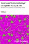 [Gutenberg 18785] • Transactions of the American Society of Civil Engineers, Vol. LXX, Dec. 1910 / Final Report of Special Committee on Rail Sections, Paper No. 1177